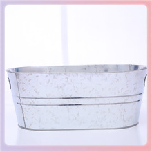 椭圆冰桶酒吧ktv通用冰桶镀锌马口铁冰桶户外椭圆镀锌桶永康油桶