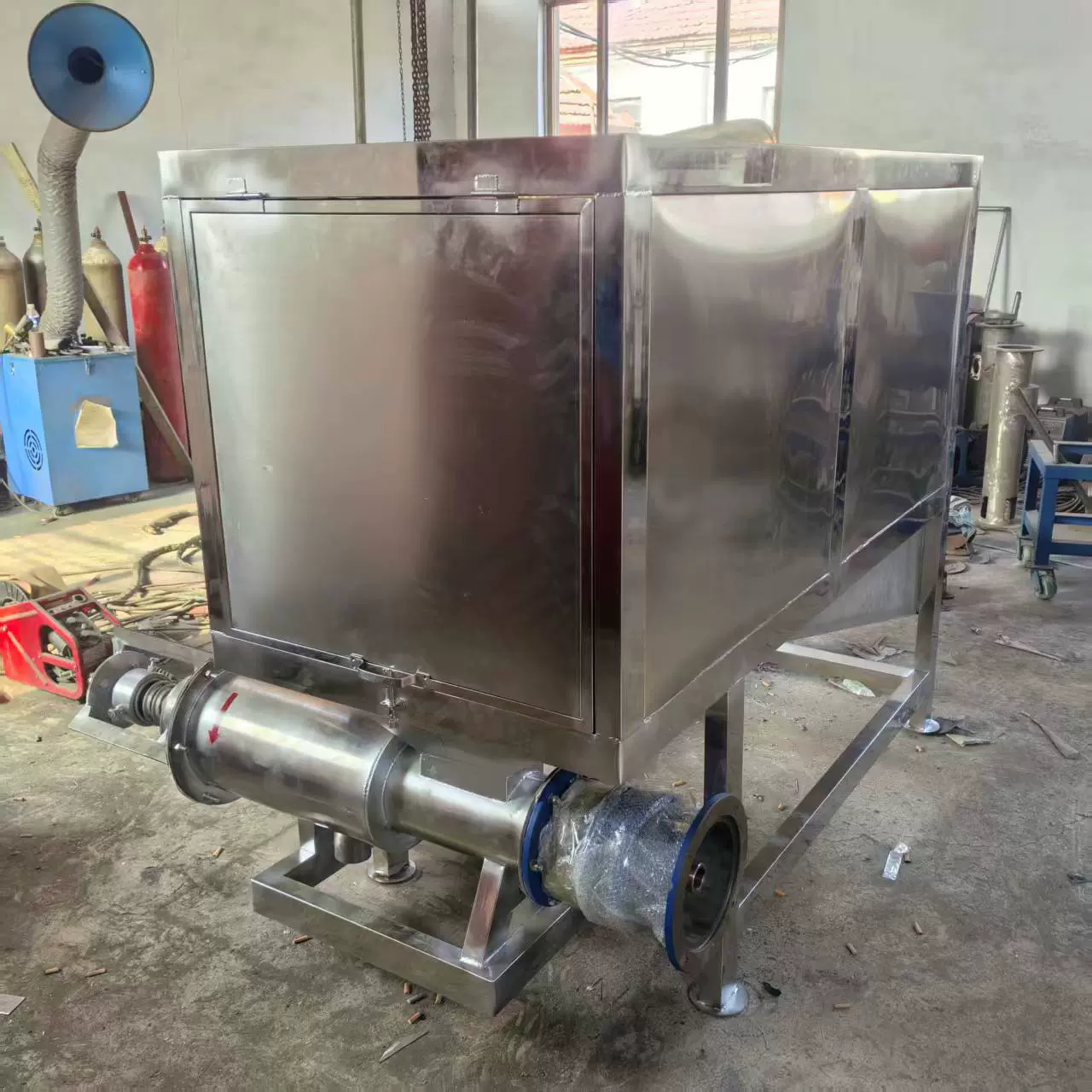 小型粪污脱水机 滚筒式固液分离机 不锈钢干湿分离机