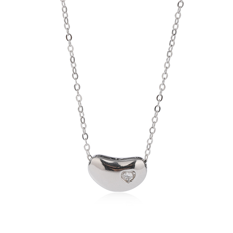 925 collar de gorrita tejida de plata esterlina para mujeres Luz de lujo nicho 2023 nuevo popular en línea celebridad clavícula Cadena de alto grado collar