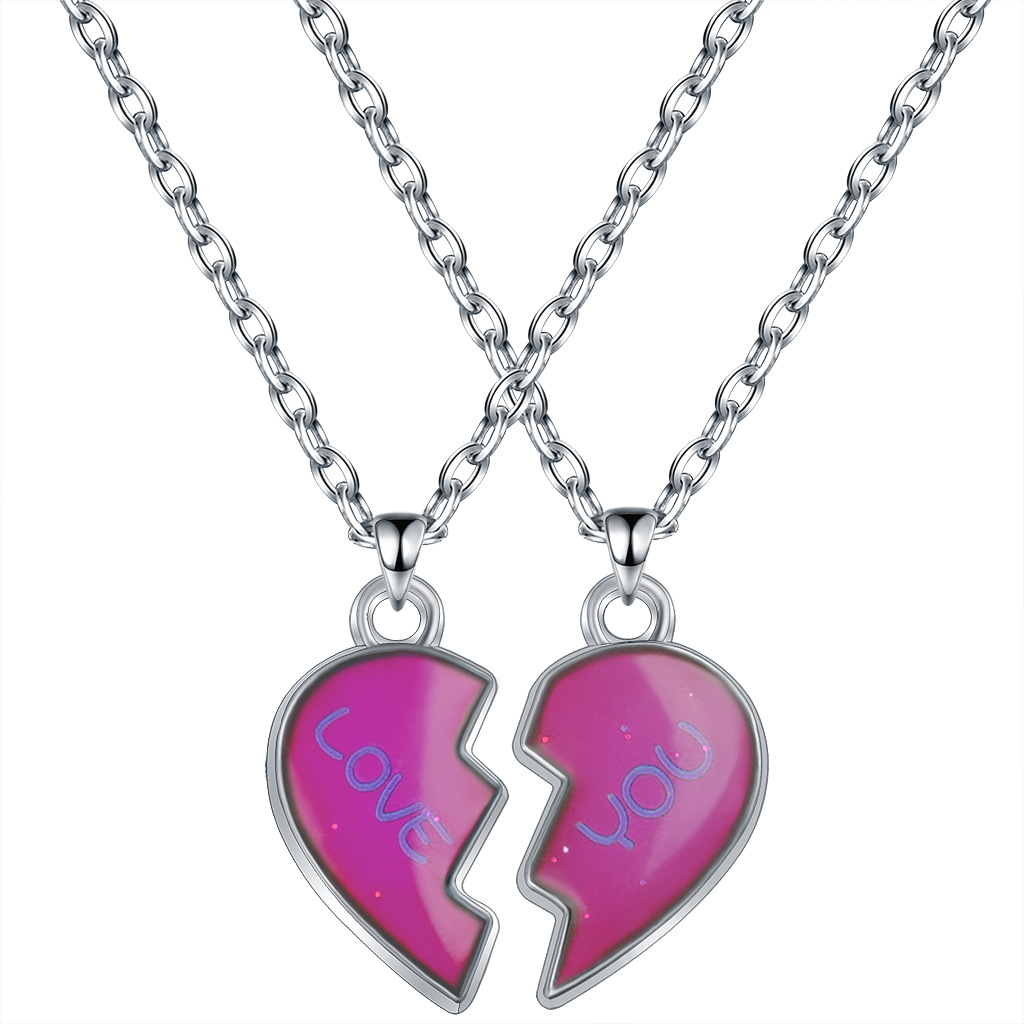 Cross -border couple angel wings love love you temperature change…