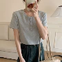 短袖显瘦夏季圆领t恤