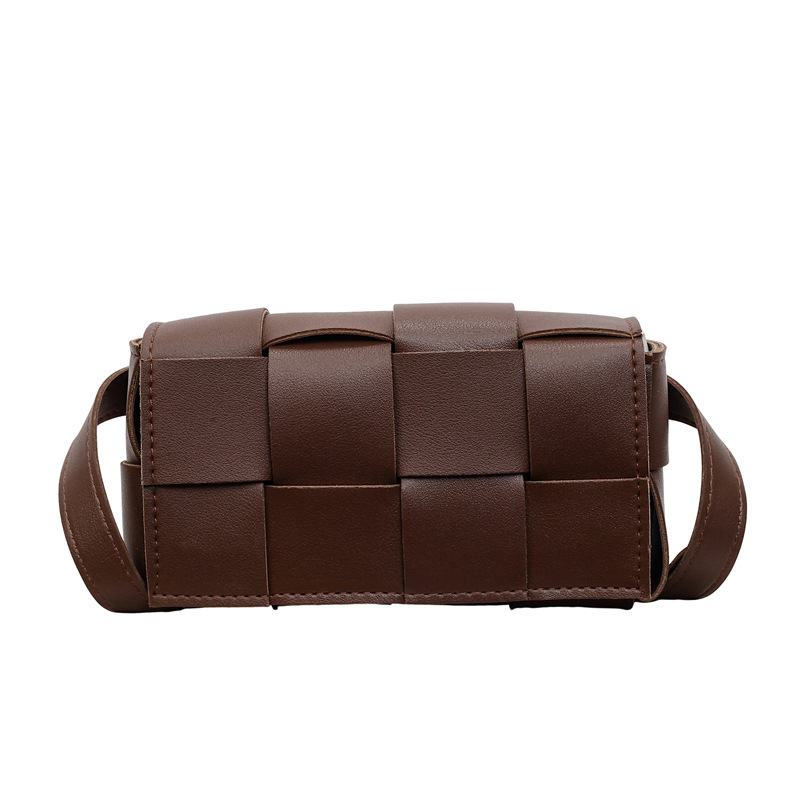 2026 nuevo bolso de verano de tejido estilo coreano bolso de mochila de moda color caramelo bolso de hombro de nicho simple