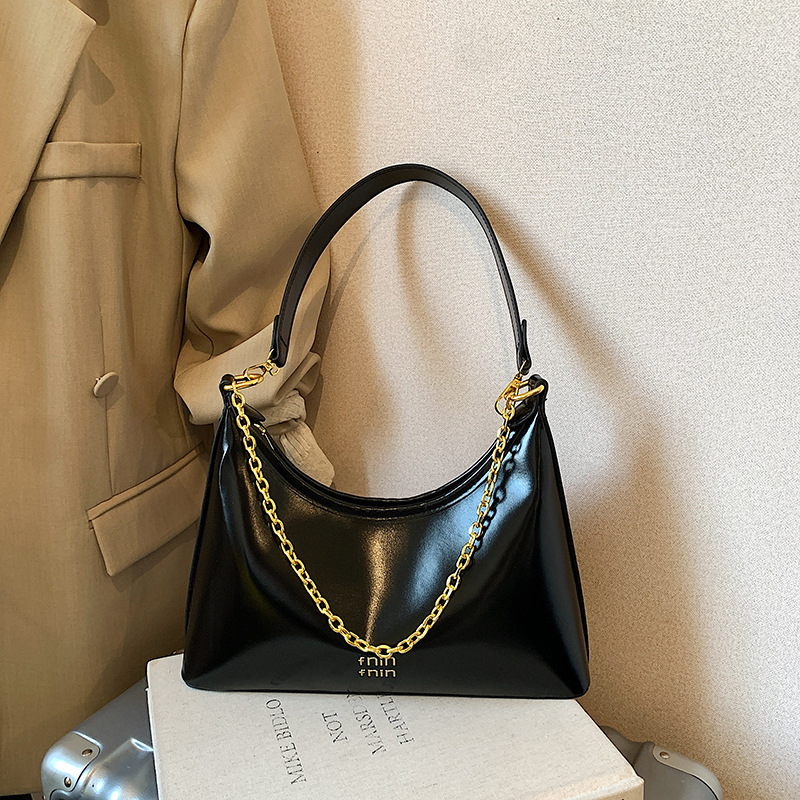 miu 빈티지 숄더 겨드랑이 가방 여자 bags 가을 겨울 신상 소규모 통근 핸드백 심플 캐주얼 크로스백