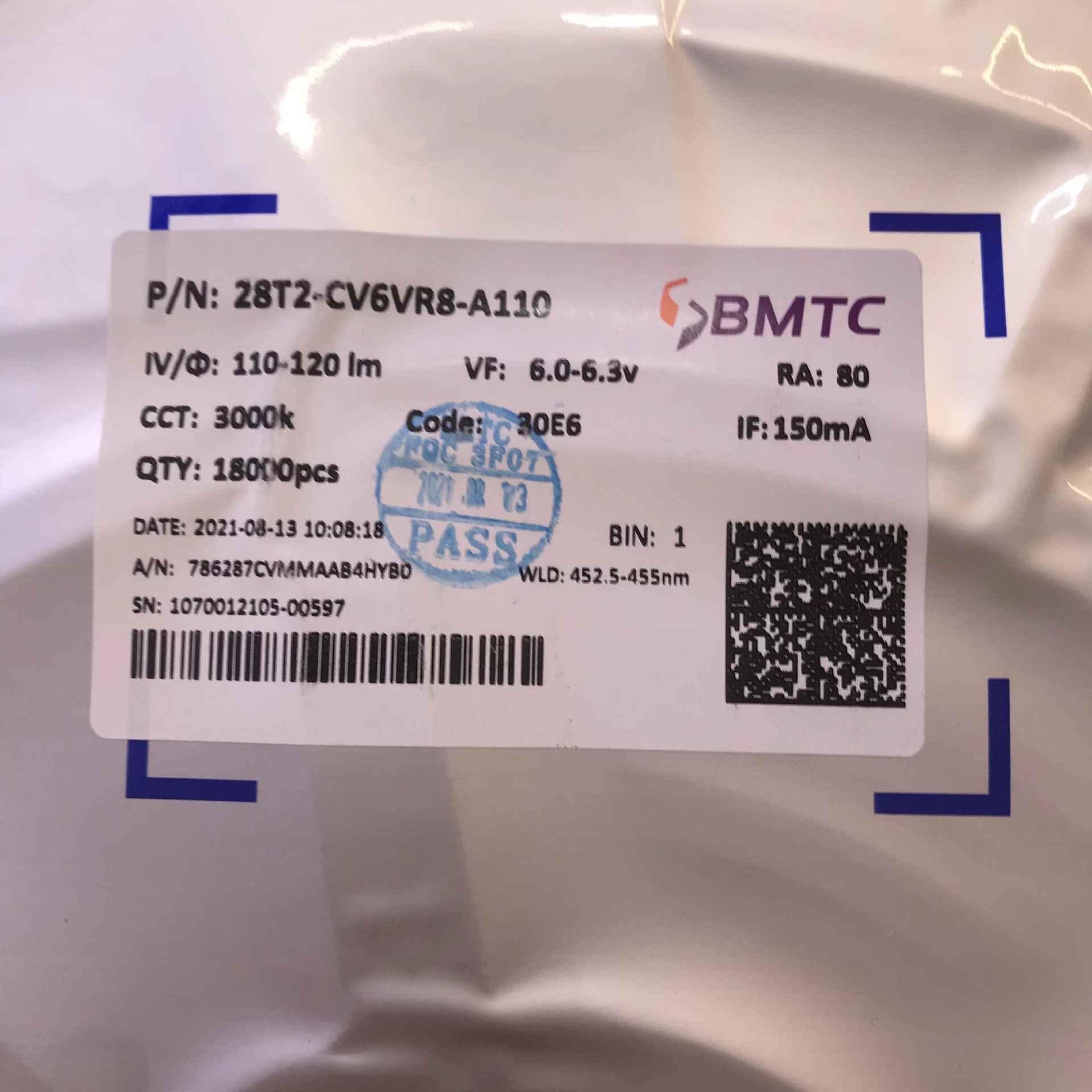 BMTC 兆驰授权代理商2835灯珠led贴片9V 1W照明灯具光源 MK8PM-GH-阿里巴巴
