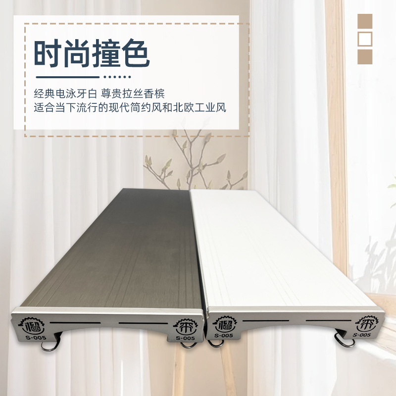 電泳雙排軌 頂裝連體單雙軌雙排軌窗簾杆導軌滑軌窗簾配件