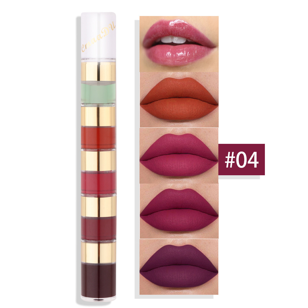 Check it out! Link Disclaimer - Exclusive for foreign trade :CmaaDu 20-color waterproof and long-lasting Lip gloss box set undefined