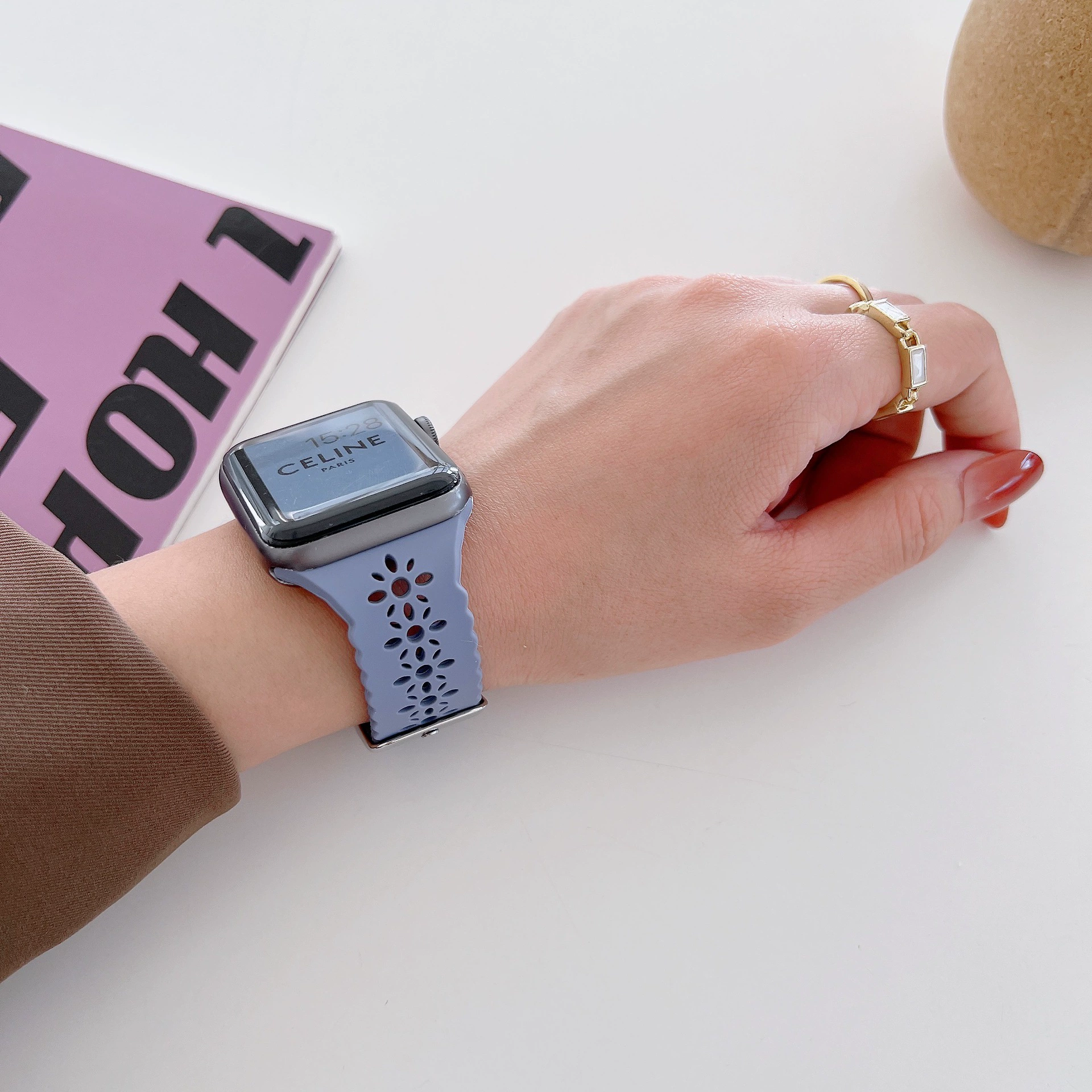 Apple, silicone watch strap