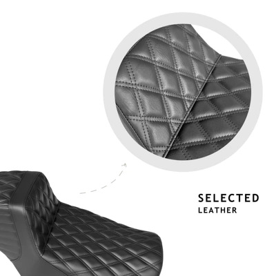 with raised rear section, Motorcycle cushion