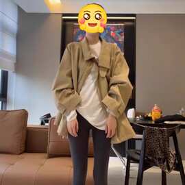 卡其色短款风衣外套女2025新款早春秋小个子高级感超好看韩系日系