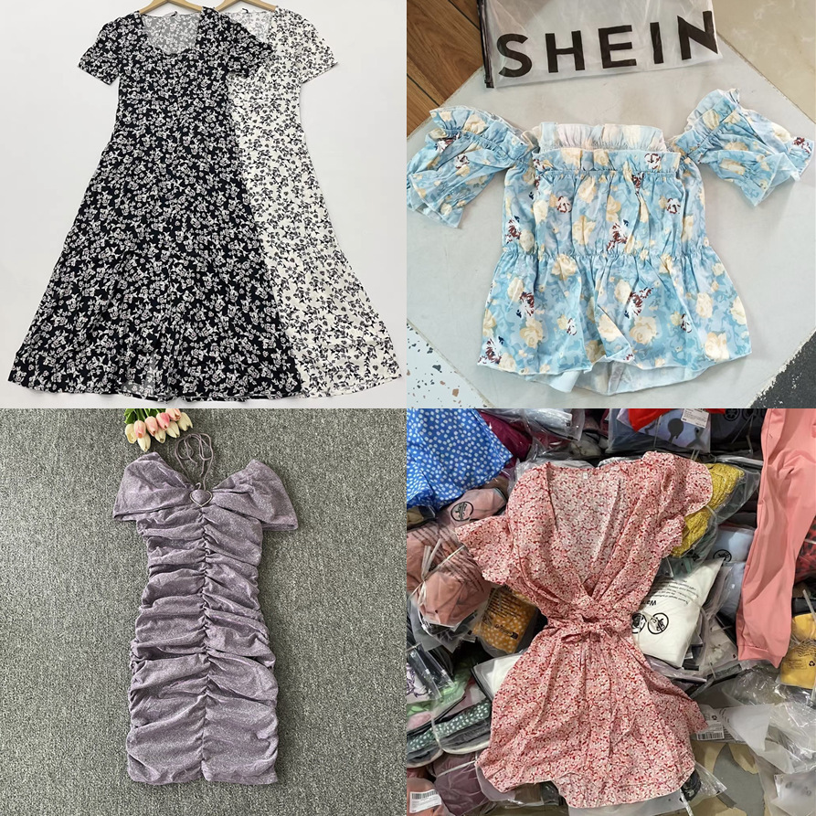 Comercio exterior shein miscelánea explosión de ropa de mujer de verano chaqueta sexy Amazon vestido sudeste asiático transfronterizo cola