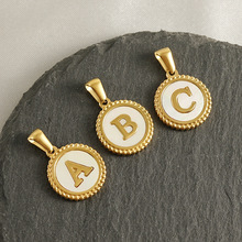 跨境新款18K不锈钢吊坠欧美潮流ins项链小众设计经典热销爆款