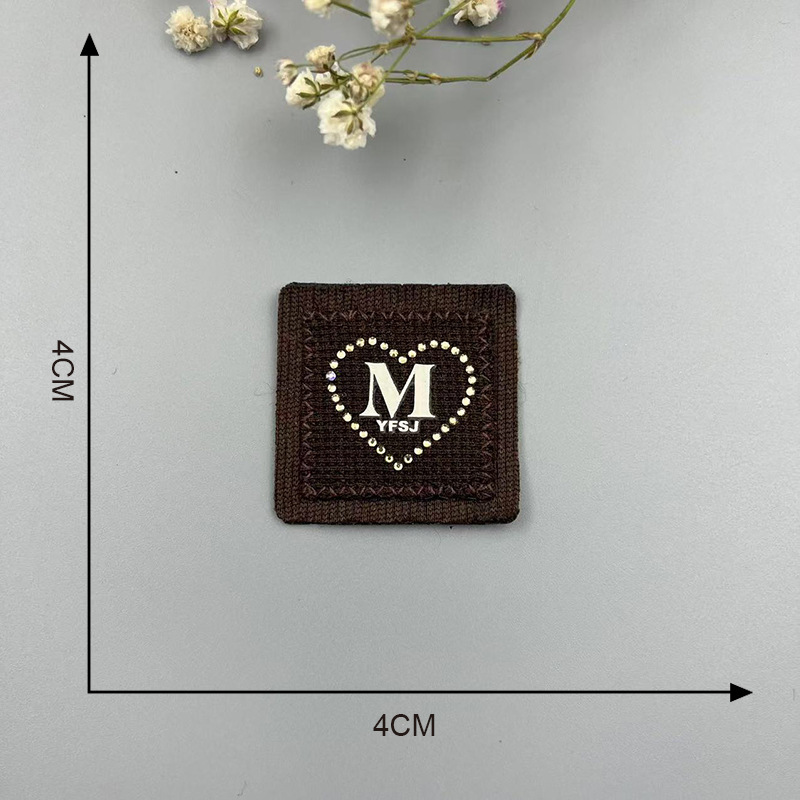 新しいレターパターンコンピュータ刺繍布ステッカーセーター帽子アクセサリーアクセサリー手作り絶妙なテキスタイル装飾卸売|undefined