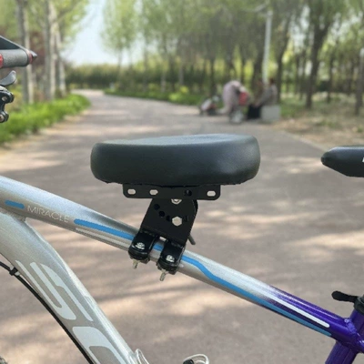 Mountain Bike Front-Mounted Child Seat, Variable-Speed Bike, Road Bike, Folding Bicycle, Bicycle Seat for Baby/Child (Child seat shed) - reinforced-single-seat-default-item