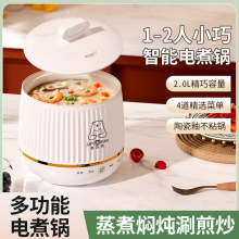 家用小型电饭煲多功能电加热电煮锅煮粥煮饭炖锅养生煲饭锅批发