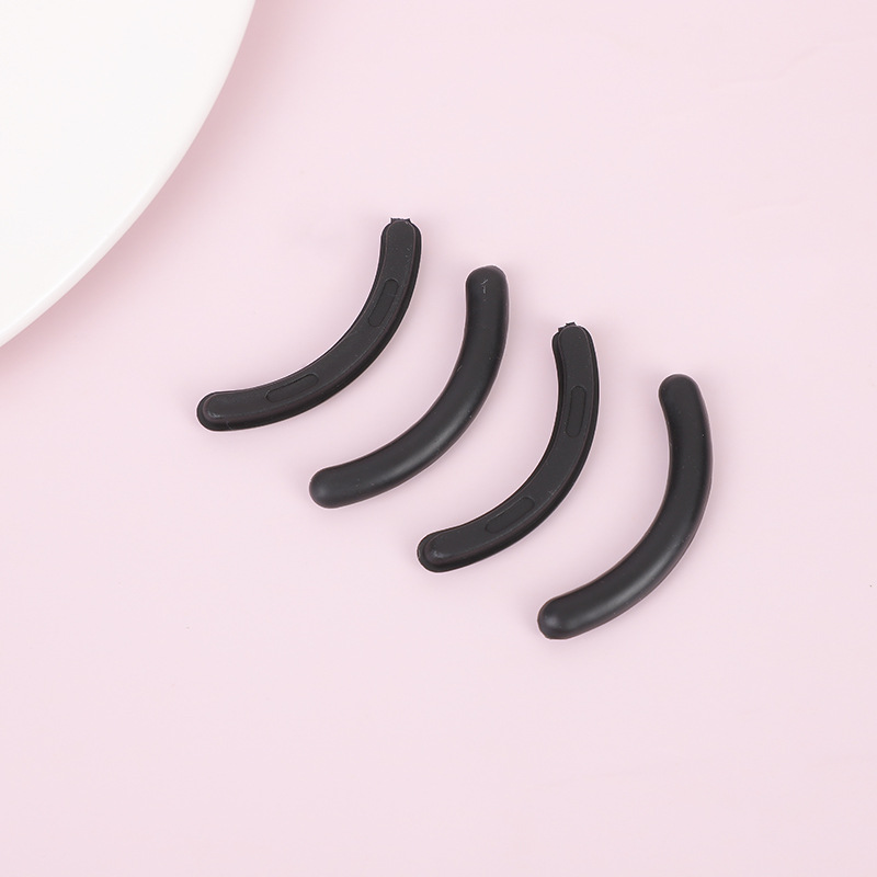 Tira rizador de pestañas de repuesto, tira de silicona universal, artefacto de pestañas elástico, estilo duradero, paquete de 6 herramientas de belleza para mujeres