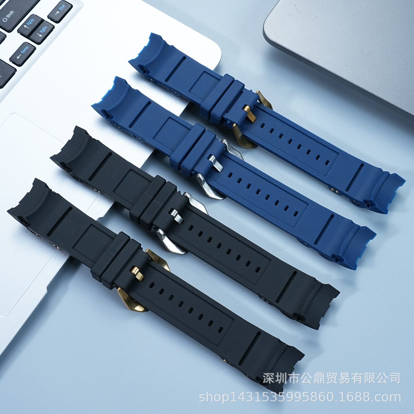 Invict.a26m nuevo producto correa de reloj de goma Pro Diver correa especial de silicona al por mayor