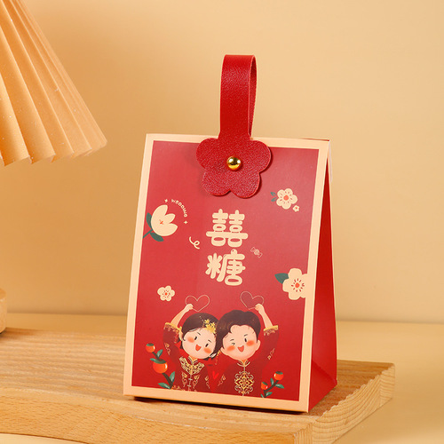 Engagement Handbag Candy Bags Wedding Favors Engagement Candy Box Candy Gift Box Empty Box 2024 New Style