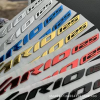 Подходит для Honda Vario 125 150 Педальный мотоцикл трехмерные мягкие резиновые модифицированные водонепроницаемые декоративные наклейки