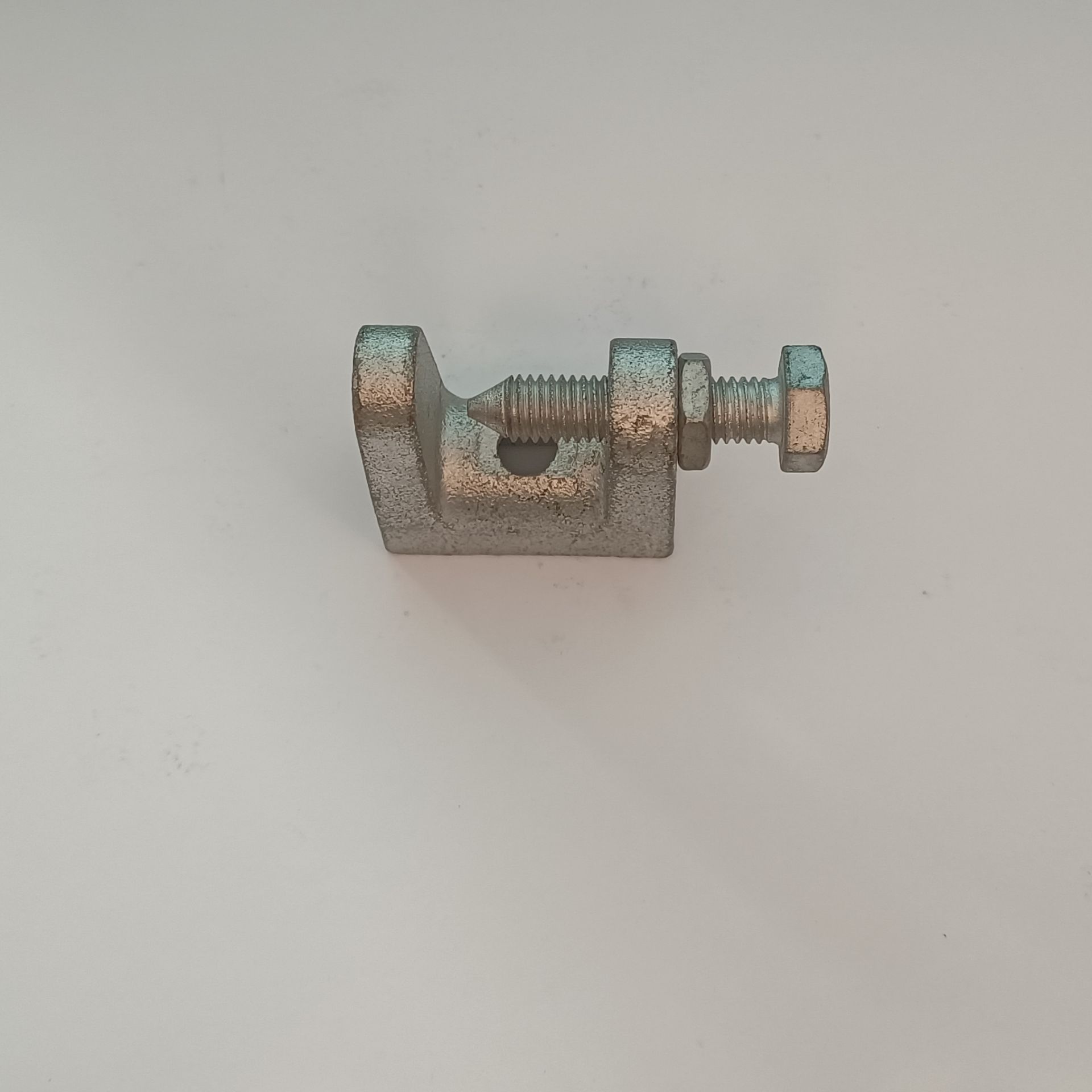 球墨铸铁虎口夹三孔虎口夹丝杆吊梁夹工字钢管夹现货供应26