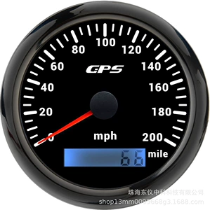 GPS Spidometr 12V/24V Universal Yaxta Gəmi Avtomobil Motosiklet üçün