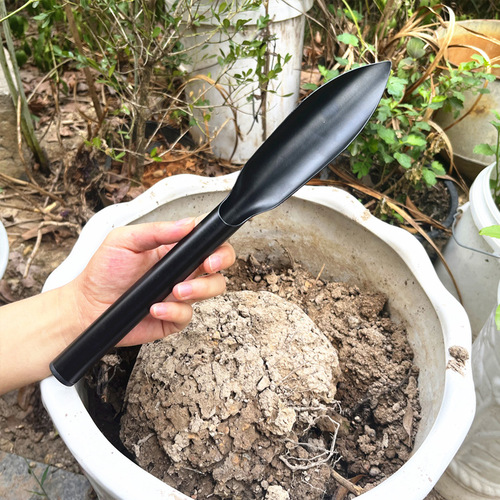 Digging tip shovel Luoyang shovel household flower pot moving pot loose soil rush to the sea to dig wild vegetables garlic stainless steel new style