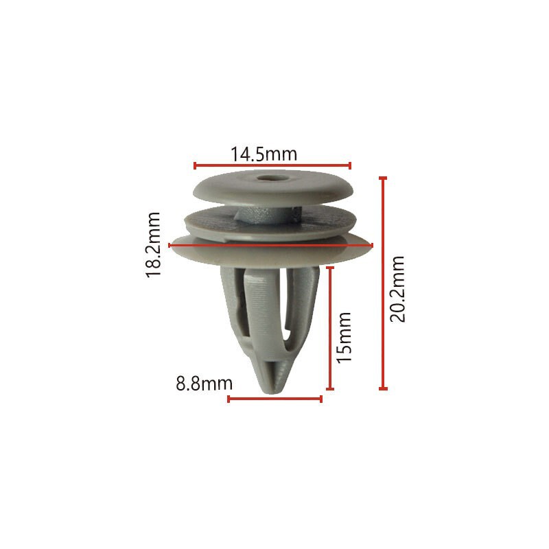 Suitable for Mercedes-Benz Bmw Car Fixed Buckle Threshold Skirt Clip Car Accessories