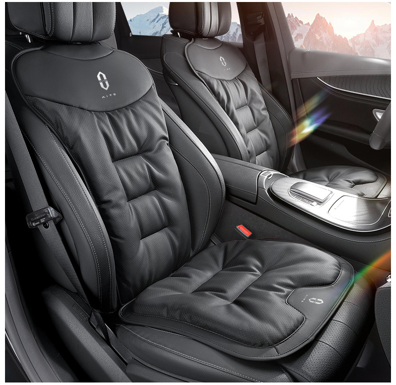 Suitable for Mercedes-Benz Audi Bmw 2024 New Car Seat Cushion, Breathable Four-Season Universal Seat Cushion