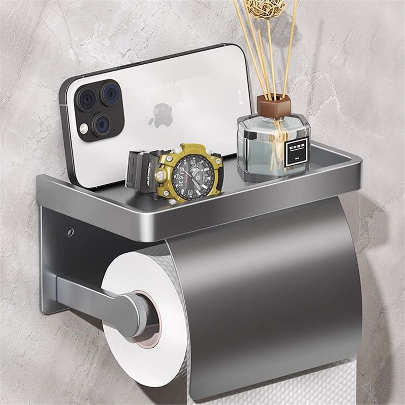 Bathroom tissue box wall -mounted toilet paper tissue rack bathroom…