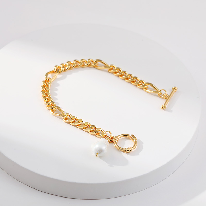 Fashion Geometric Copper Plating Bracelets 1 Piece