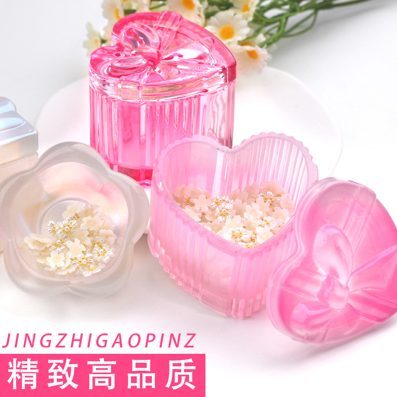 Nuevo tipo transfronterizo de alta calidad manicuría arco de cristal cuadrado taza de lavado de lápiz taza de cristal líquido taza de cristal