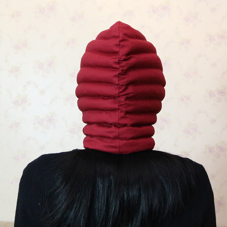 電子レンジであずきの帽子を温めます。|undefined