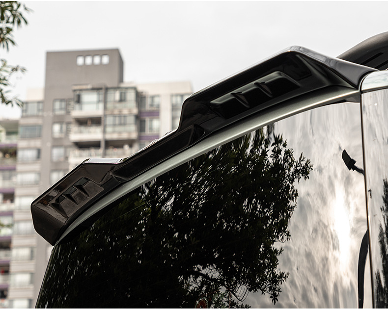 Suitable for Leopard Titanium 7Mc Tail Spoiler Roof Spoiler Wing Modification Car Exterior Decoration Without Drilling