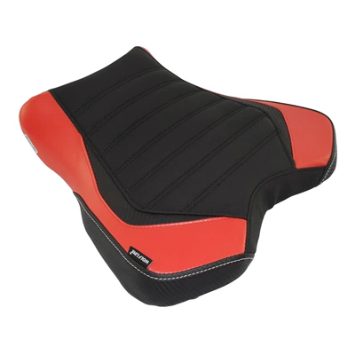 Motorcycle cushion, Yamaha R1 R1M 15-23 - highlight-front-seat-cushion-red
