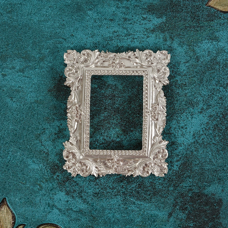 Ретро-бронзовая фоторамка, аксессуар, серьги, ожерелье, бижутерия, европейский стиль