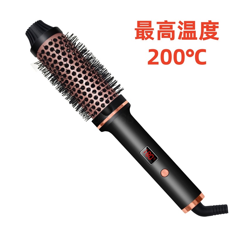 国境を越えた人気のヘアアイロン PTC 加熱恒温ローラーコームヘアアイロン電気加熱コームふわふわヘアアイロン OEM カスタマイズ|undefined