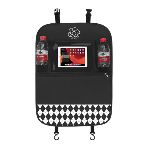 Car anti-kick mat, rear seat car creative cute seat anti-dirty protective mat, universal for children's car use anti-wear pad