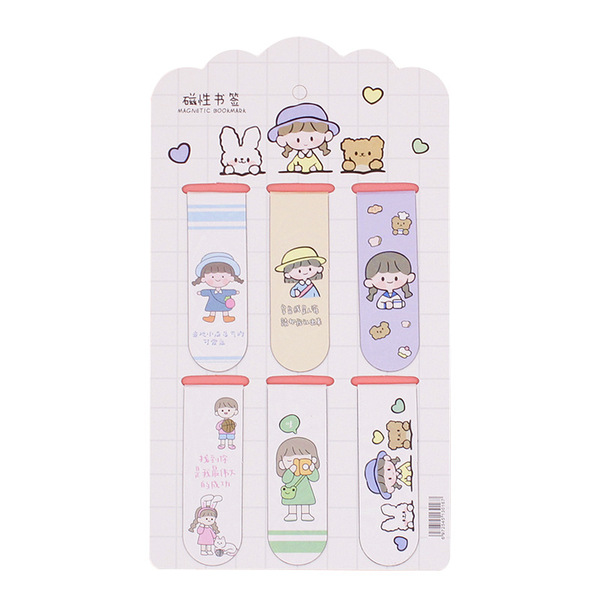 Nezha Ao Bing Magnetic Folding Bookmark Cute Cartoon Magnet Bookmark…
