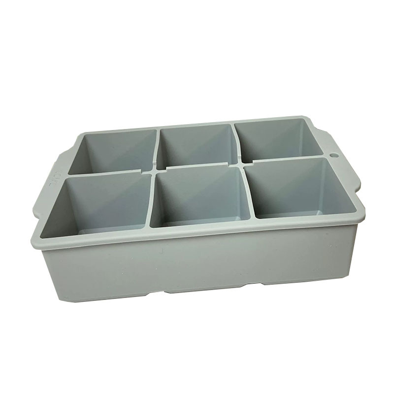 Molde de Silicona para Hielo de Grado Alimenticio Desmoldeo Fácil Congelación Rápida