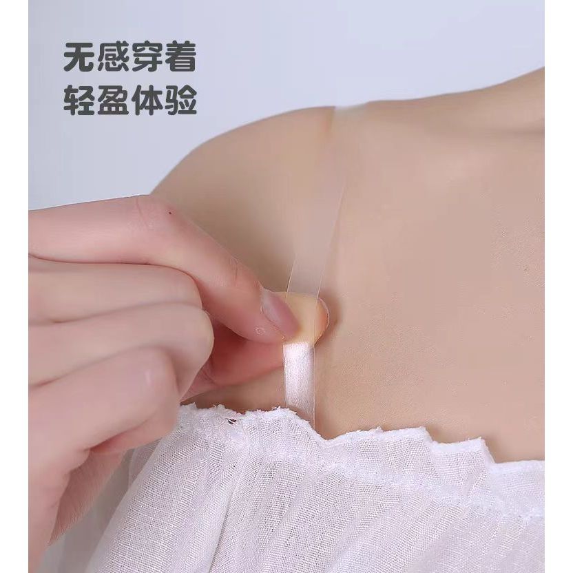 투명한 어깨끈, 보이지 않는 무봉제형, 두꺼운 브라 스트랩, 개별 포장된 부자재, 미끄럼 방지 스트랩