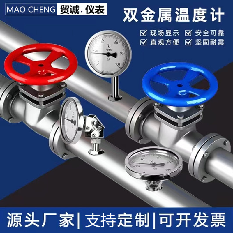 WSSX-483/WSSX-416工业热电阻 电接点远传双金属锅炉温度计