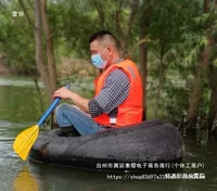 Утолщенная резиновая лодка с внутренней камерой, сетчатая лодка, надувная сетчатая лодка, портативная складная лодка с одинарным и двойным колесом