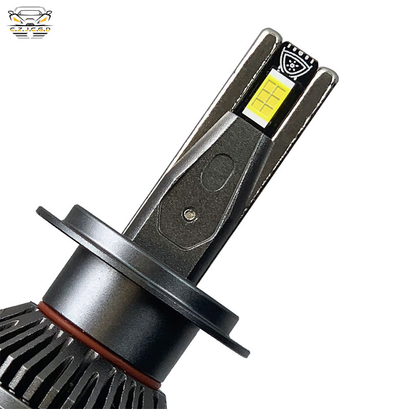 Accesorios de lámparas de automóviles LED transfronterizos adecuados para 9005 h4 lente de doble luz convergente de largo y cercano faro image 4