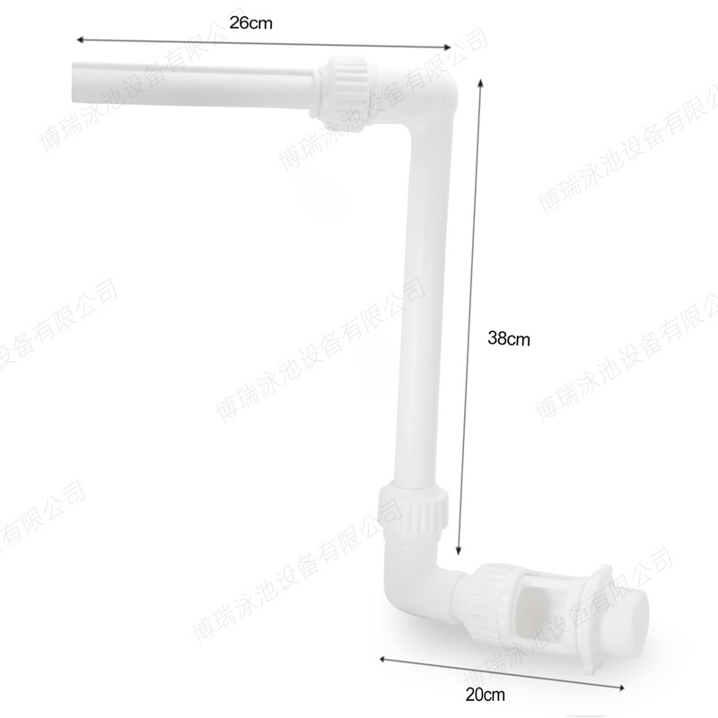 Fuente de una sola cabeza (excluyendo el adaptador de tubería)