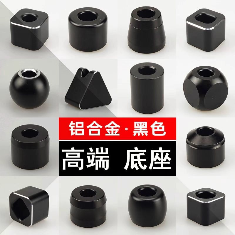 Metal Pen Holder Pen Holder Small Pen Insert Square Black Pen Barrel Couple Toothbrush Base Razor Holder Student Stationery