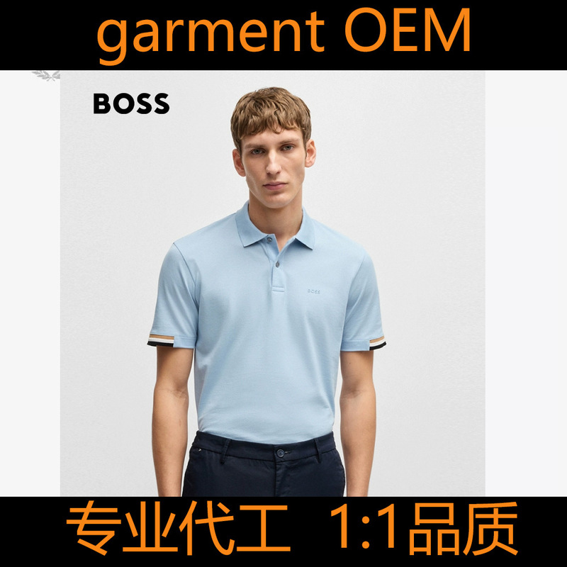 HUGO OEM Men's POLO Shirt Custom Made Clothing OEM