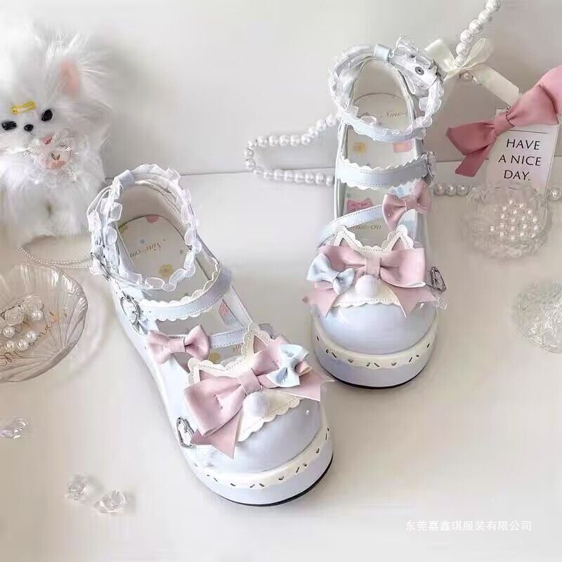 Margaret Cat Original Lolita Japanese-Style Y2K Sweet Cool Cute Soft Girl Jk Lolita Shoes Sweet Lo Shoes Women's Shoes