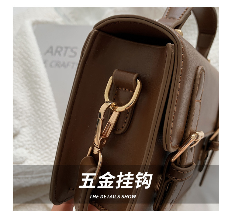 Simple Casual Handbag New Trendy Fashion All-match Shoulder Bag Autumn Messenger Bag display picture 17
