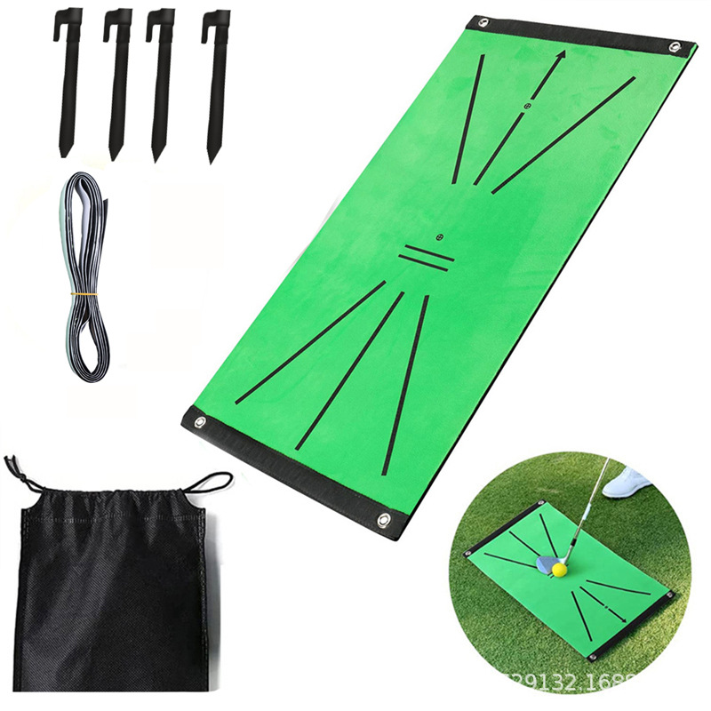 Golf Swing Mat interior y exterior Swing golpear Mat golpear pista de contacto detección Mat