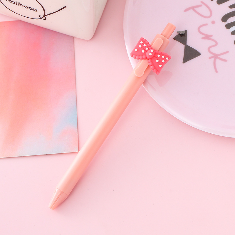 Lápiz de prensa de parche de alto valor Bolígrafo de góner de prensa de varilla de color sólido Papelería creativa Bolígrafo de firma a base de agua de oficina al por mayor