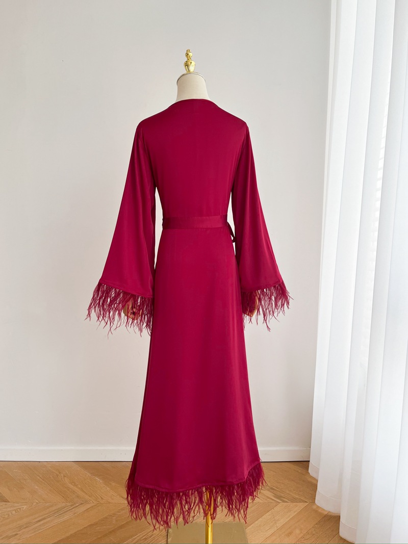 Title 2, Damska koszula nocna z frędzlami i frędzlami ze...